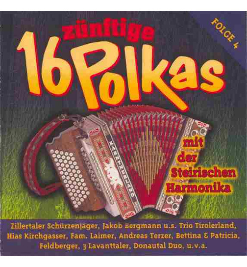 16 znftige Polkas mit der steirischen Harmonika Folge 4 (Instrumental)