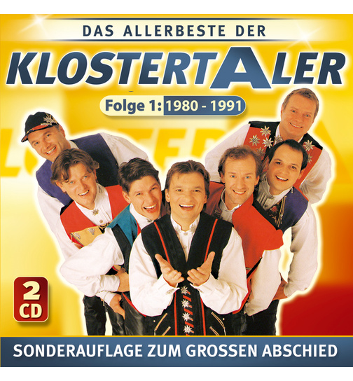 Klostertaler (Die Jungen) - Das Allerbeste der... - Folge 1: 1980-1991 (2CD)