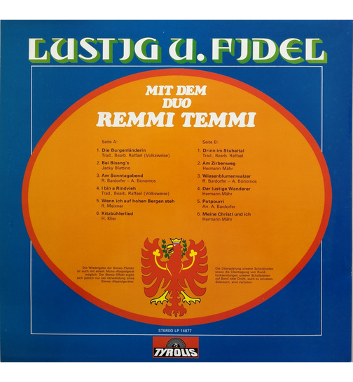 Duo Remmi Demmi - Lustig und Fidel