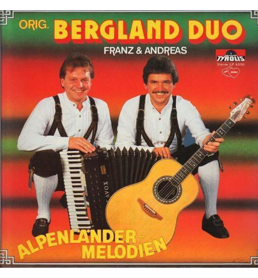 Orig. Bergland Duo Franz & Andreas - Alpenlnder-Melodien