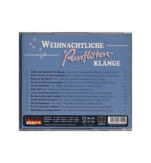Kerschbaumer Friedbert - Weihnachtliche Panfltenklnge (Instrumental)