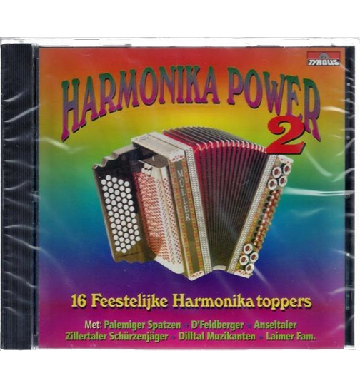 Harmonika Power 2 - 16 Feestelijke Harmonika toppers