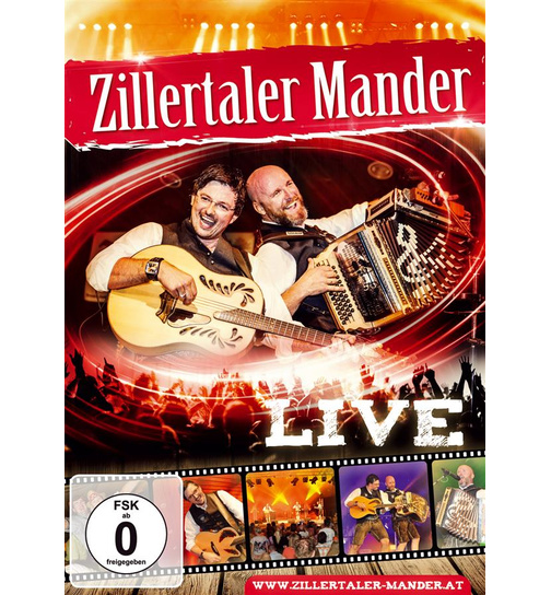 Zillertaler Mander - Live DVD 2016