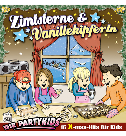 Die Partykids - Zimtsterne & Vanillekipferln / 16 X-mas-Hits fr Kids