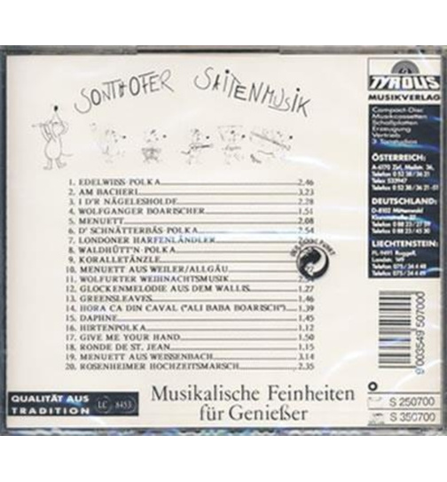 Sonthofer Saitenmusik - Musikalische Feinheiten fr Genieer Instrumental