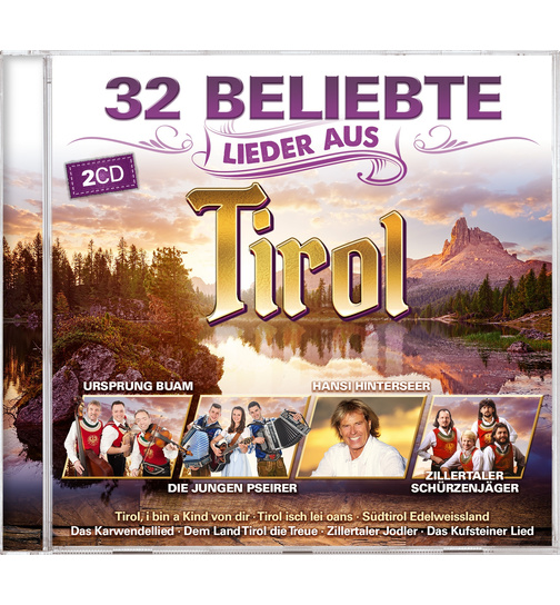 Diverse Interpreten - 32 beliebte Lieder aus Tirol