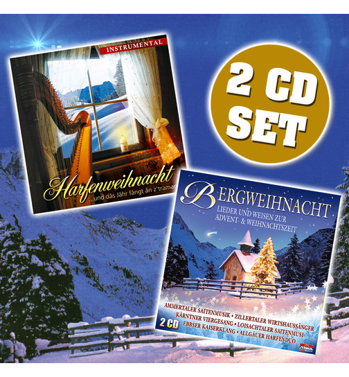 Harfenweihnacht + Bergweihnacht (2 CDs)