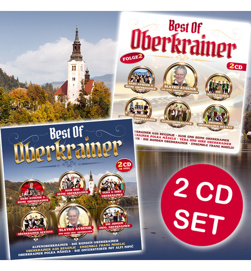 Best Of Oberkrainer - Folge 1 + Folge 2 (2 CDs)
