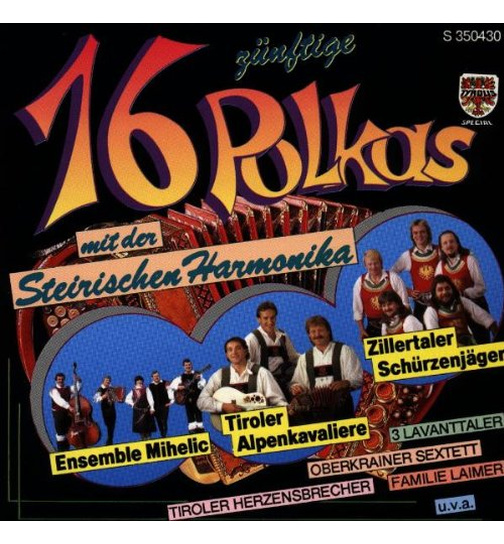 16 znftige Polkas mit der Steirischen Harmonika - Folge 1 (Instrumental)