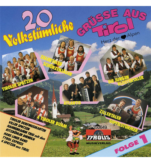 20 Volkstmliche Gre aus Tirol Folge 1