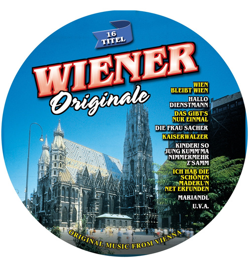 Wiener Originale - Original Music from Vienna (CD in Metalldose)